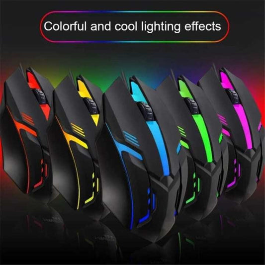 USB Wired Gaming Mouse – 7 Color RGB LED, Ergonomic Design for PC, Laptop, PS4, PS5 & Xbox