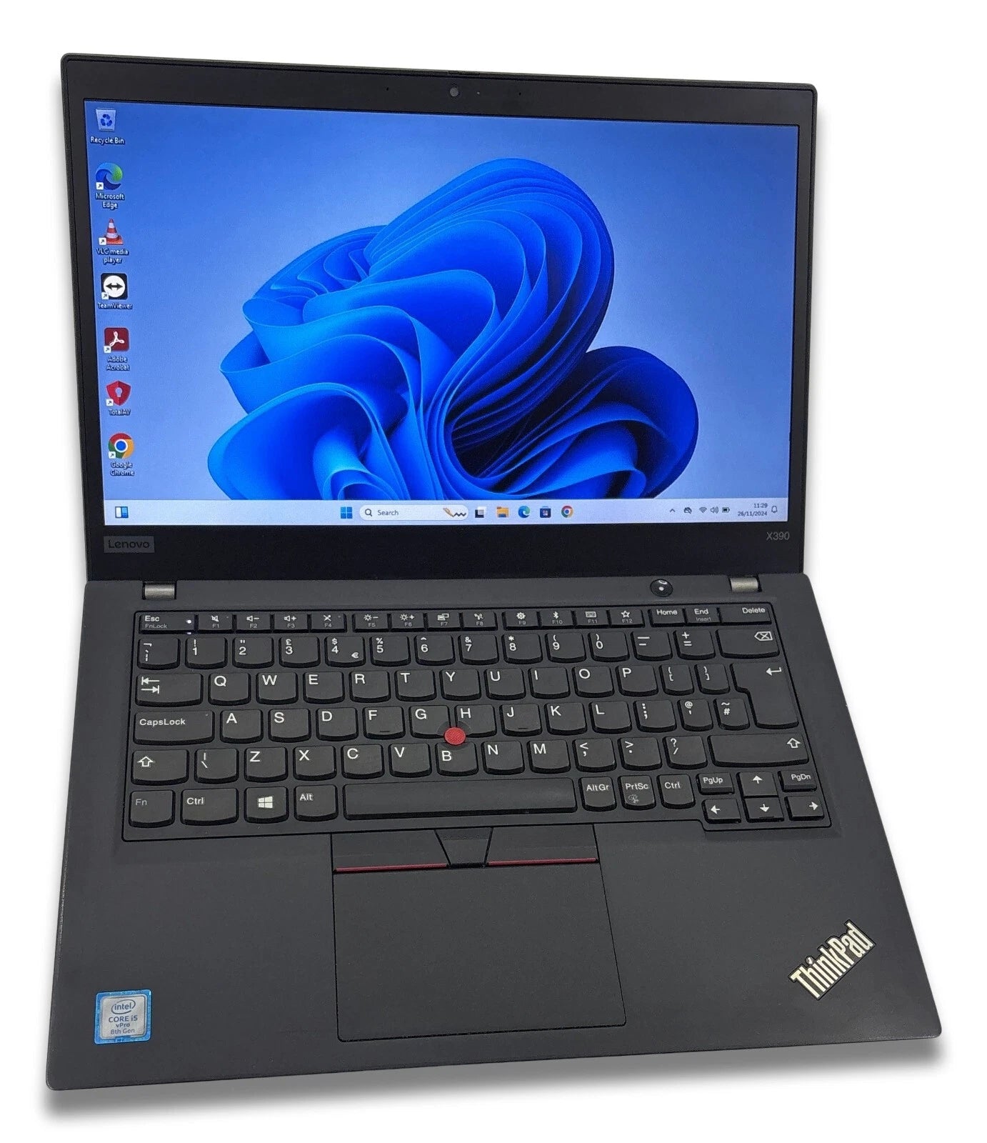Lenovo ThinkPad X390 Laptop – Core i5-8365U – 16GB RAM / 256GB SSD – Windows 11 Pro - Refurbished